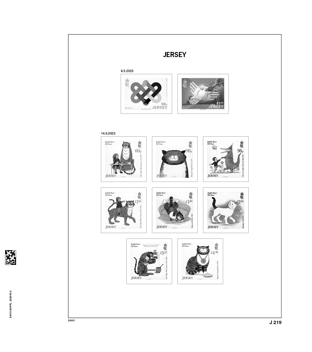 davo-luxe-jersey-2023-feuilles-album-timbres-170-g image 1