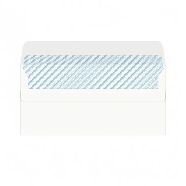 enveloppes-france-dl-blanche-110x220-enveloppe-100g-opaque image 1