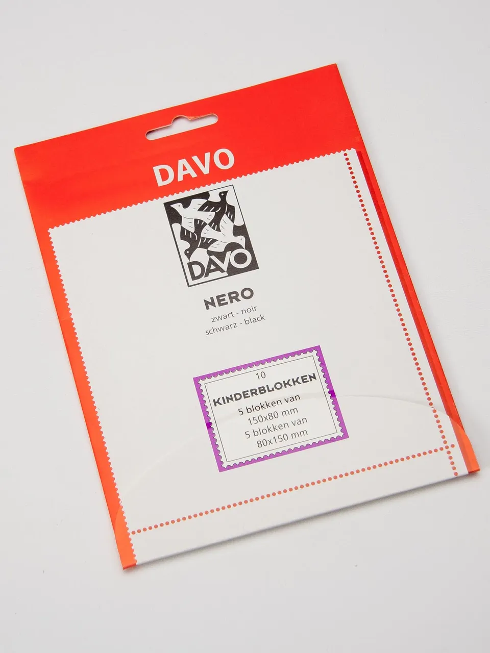 davo-nero-n01-bandes-de-montage-noires-blocs-10-pi-ces image 1
