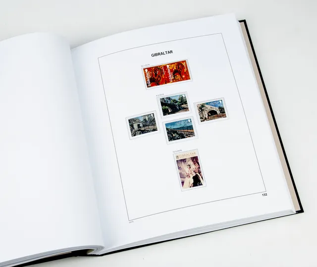 davo-luxe-gibraltar-2018-pages-album-timbres-170-g image 1