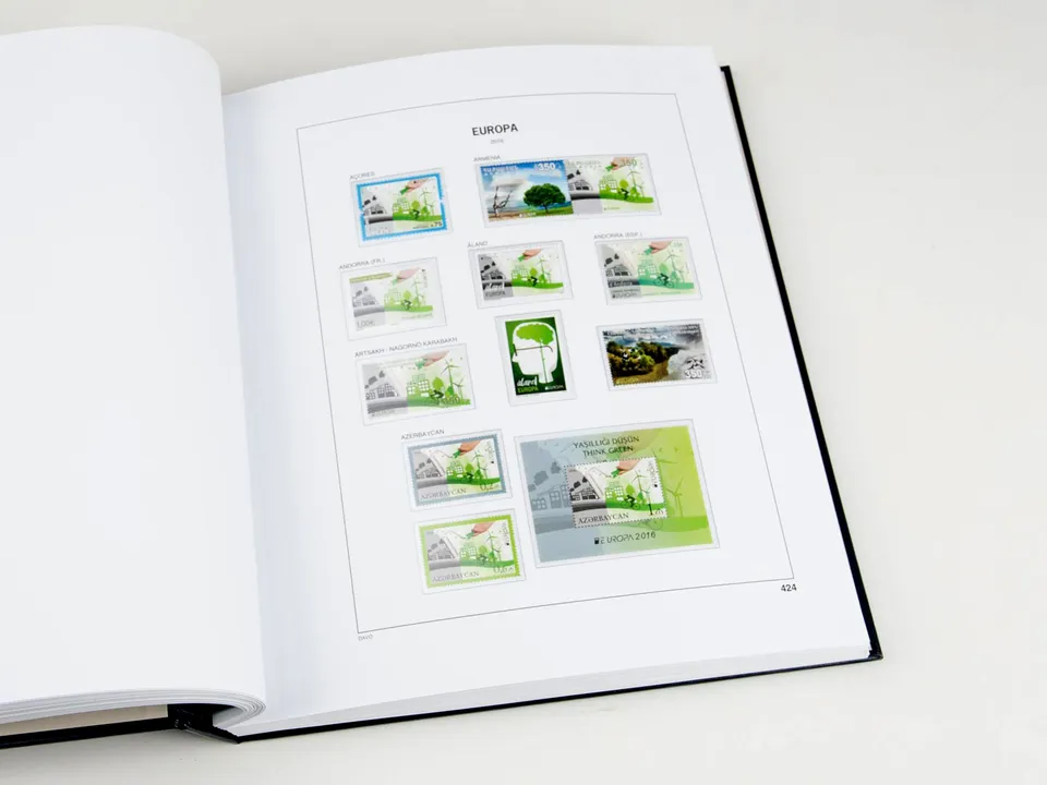 davo-luxe-europa-cept-2016-feuilles-album-timbres-170g image 1