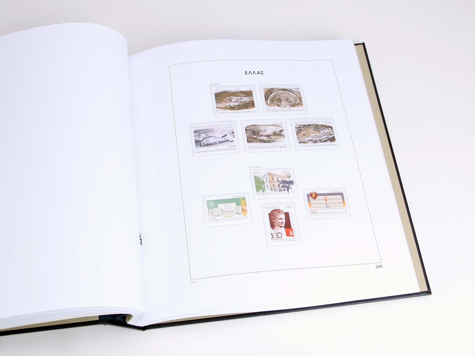 davo-luxe-gr-ce-2020-pages-album-timbres-170g image 1
