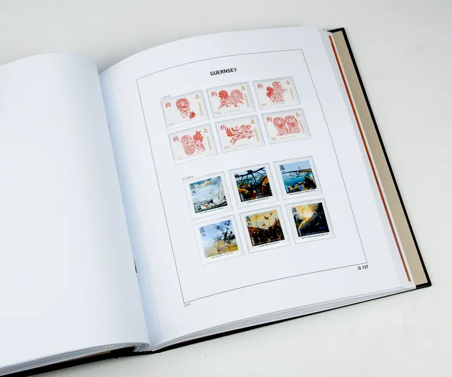 davo-luxe-guernsey-2018-pages-album-timbres-170g image 1