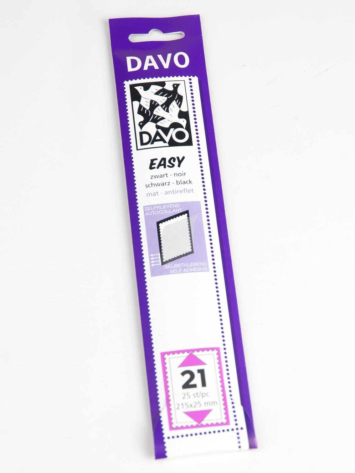 davo-easy-bandes-timbres-z21-fond-noir-215x25-25-pi-ces image 1