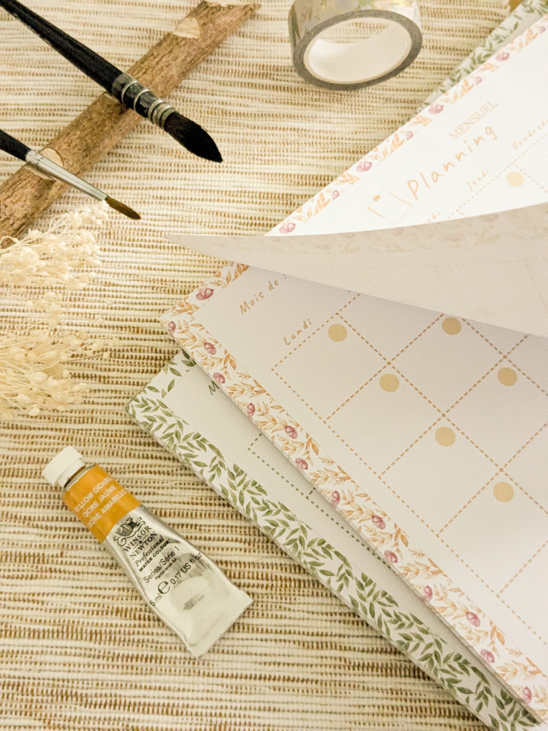 murmures-de-papier-au-d-tour-d-une-saison-planning-mensuel-a5 image 4