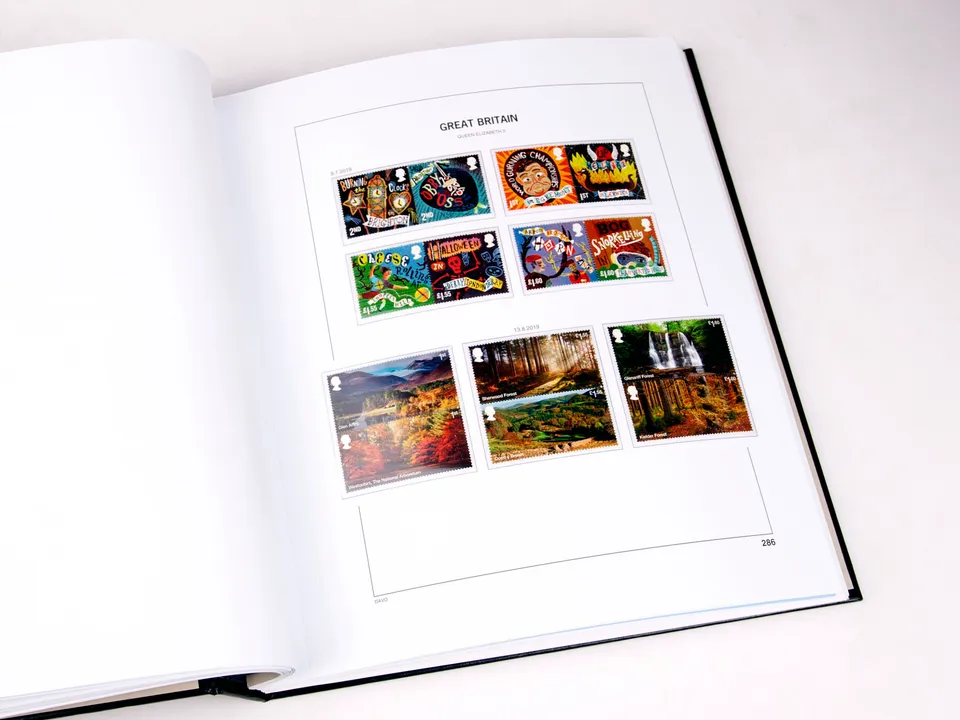 davo-luxe-grande-bretagne-2019-pages-album-timbres-170g image 1