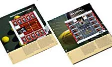 davo-luxe-suppl-ment-belgique-henin-clijsters-2003-feuillets-timbres image 1