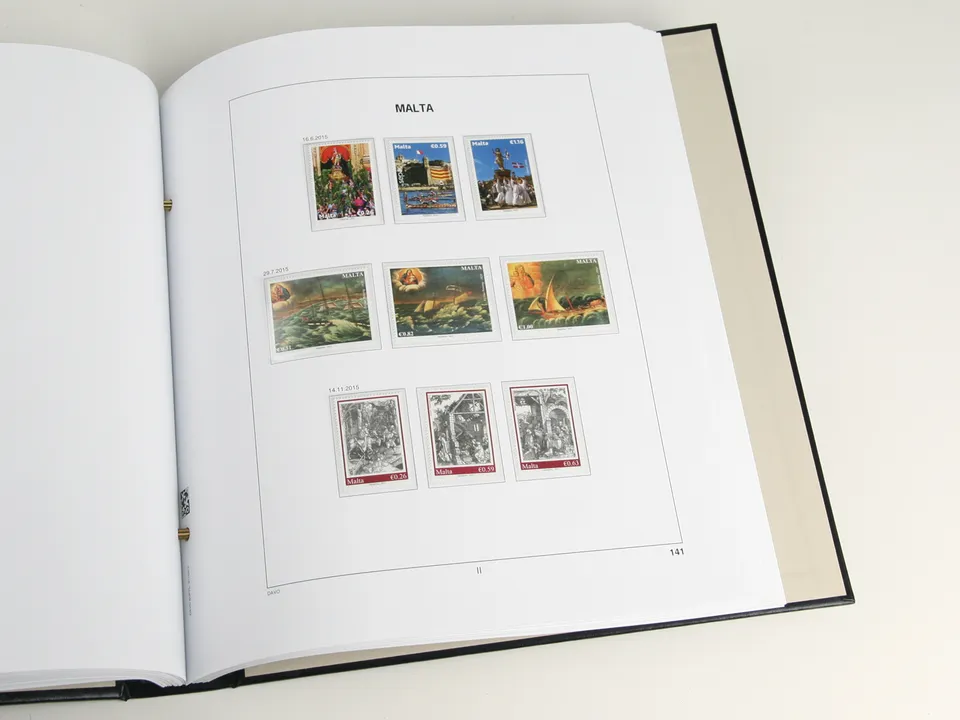 davo-luxe-suppl-ment-malte-2025-pages-album-timbres-papier-170g image 1