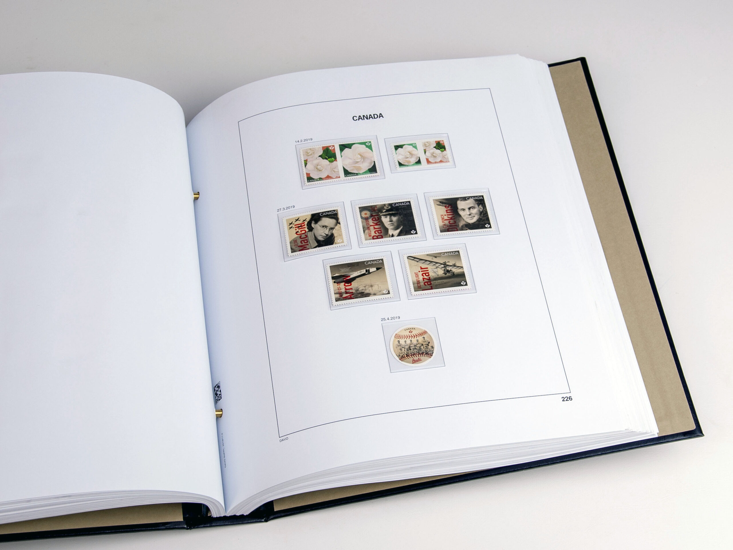davo-luxe-canada-2019-pages-album-timbres-suppl-ment image 1