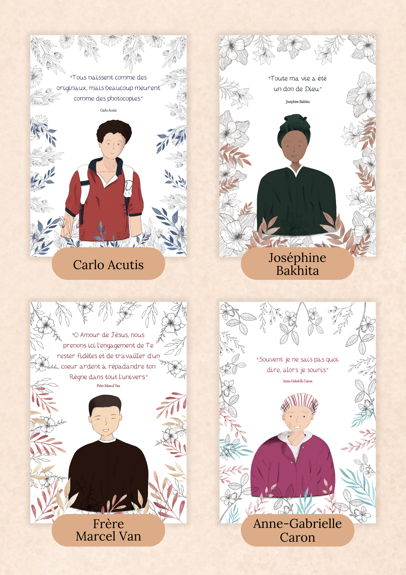 murmures-de-papier-saints-t-moins-cartes-postales-10-5x14-8-cm image 5