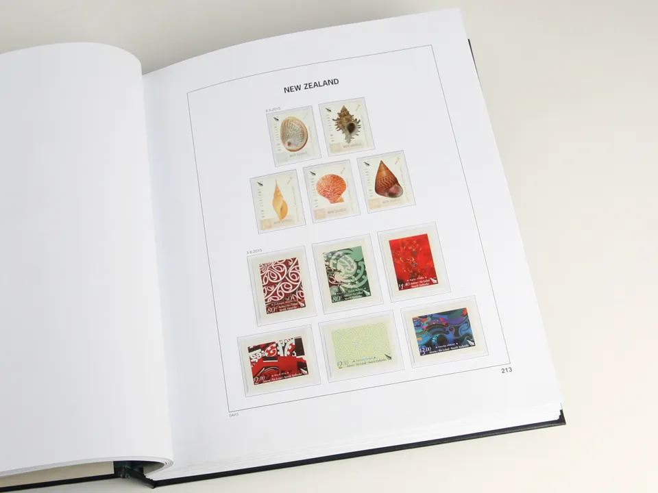 davo-luxe-nouvelle-z-lande-2025-suppl-ment-timbres-170g image 1