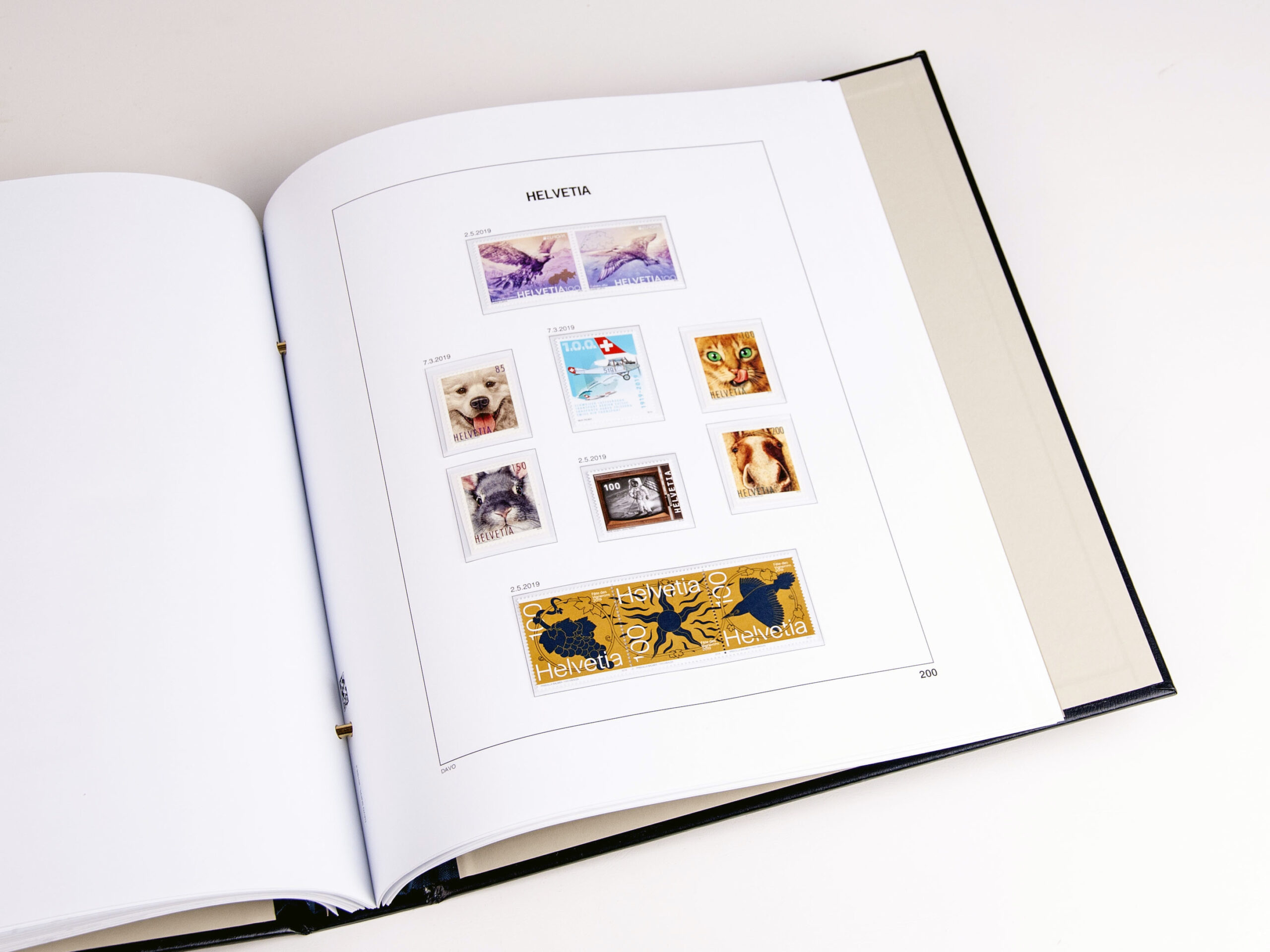 davo-luxe-suisse-2019-pages-album-timbres-170-g image 1