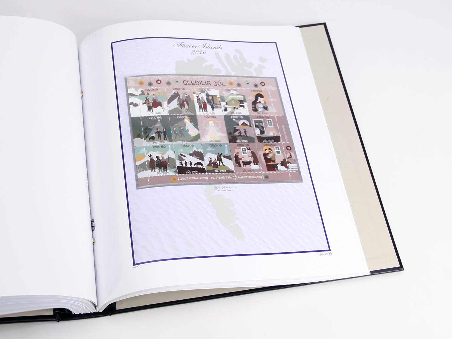davo-luxe-f-ro-jol-2020-pages-album-timbres-no-l image 1