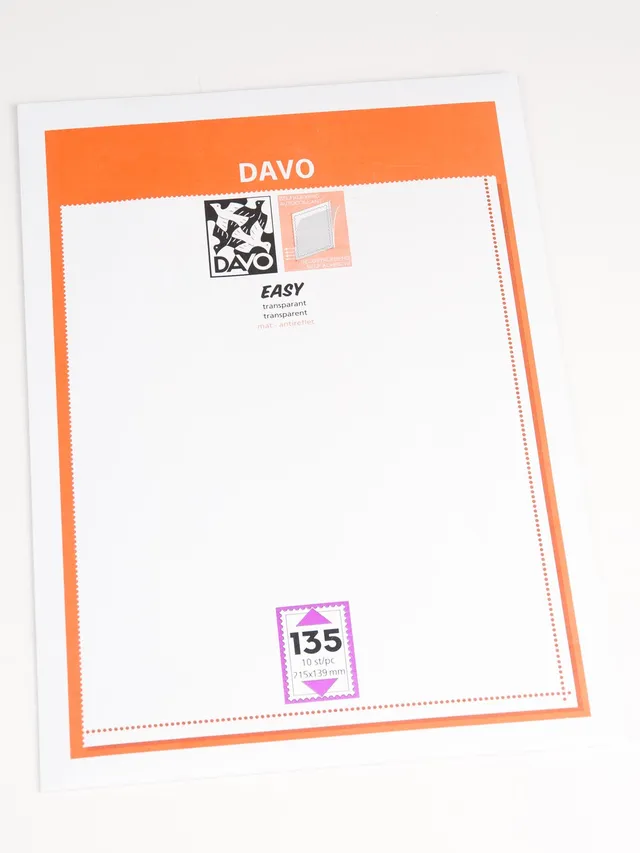 davo-easy-t135-bandes-pour-timbres-215x139-10-pcs-transparent image 1
