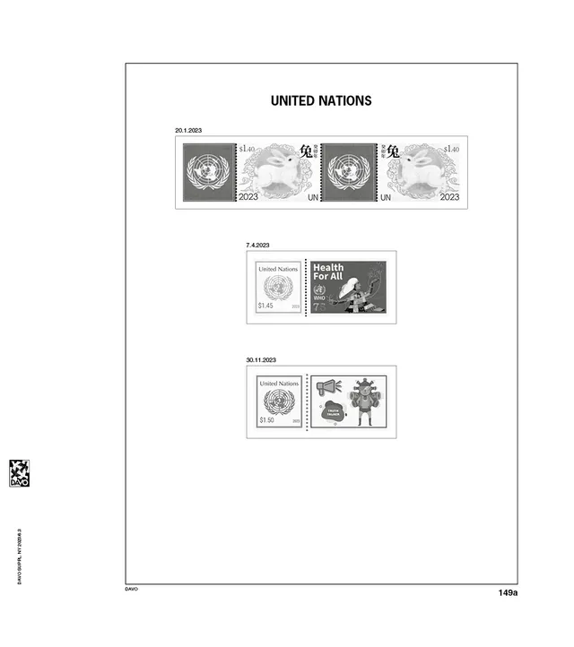 davo-luxe-suppl-ment-new-york-uno-2023-feuilles-timbres image 1