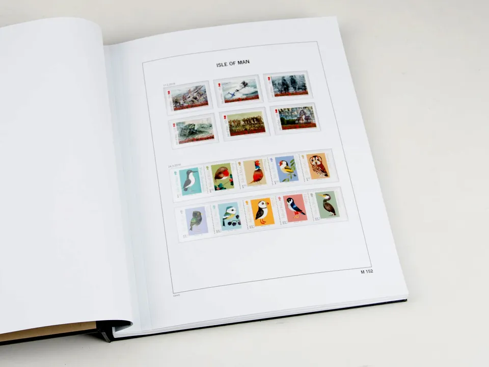 davo-luxe-isle-of-man-2016-feuilles-album-timbres image 1