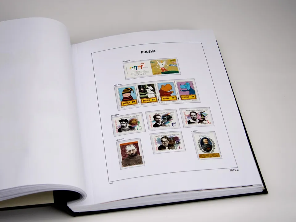 davo-luxe-pologne-2021-pages-album-timbres-papier-170-g image 1