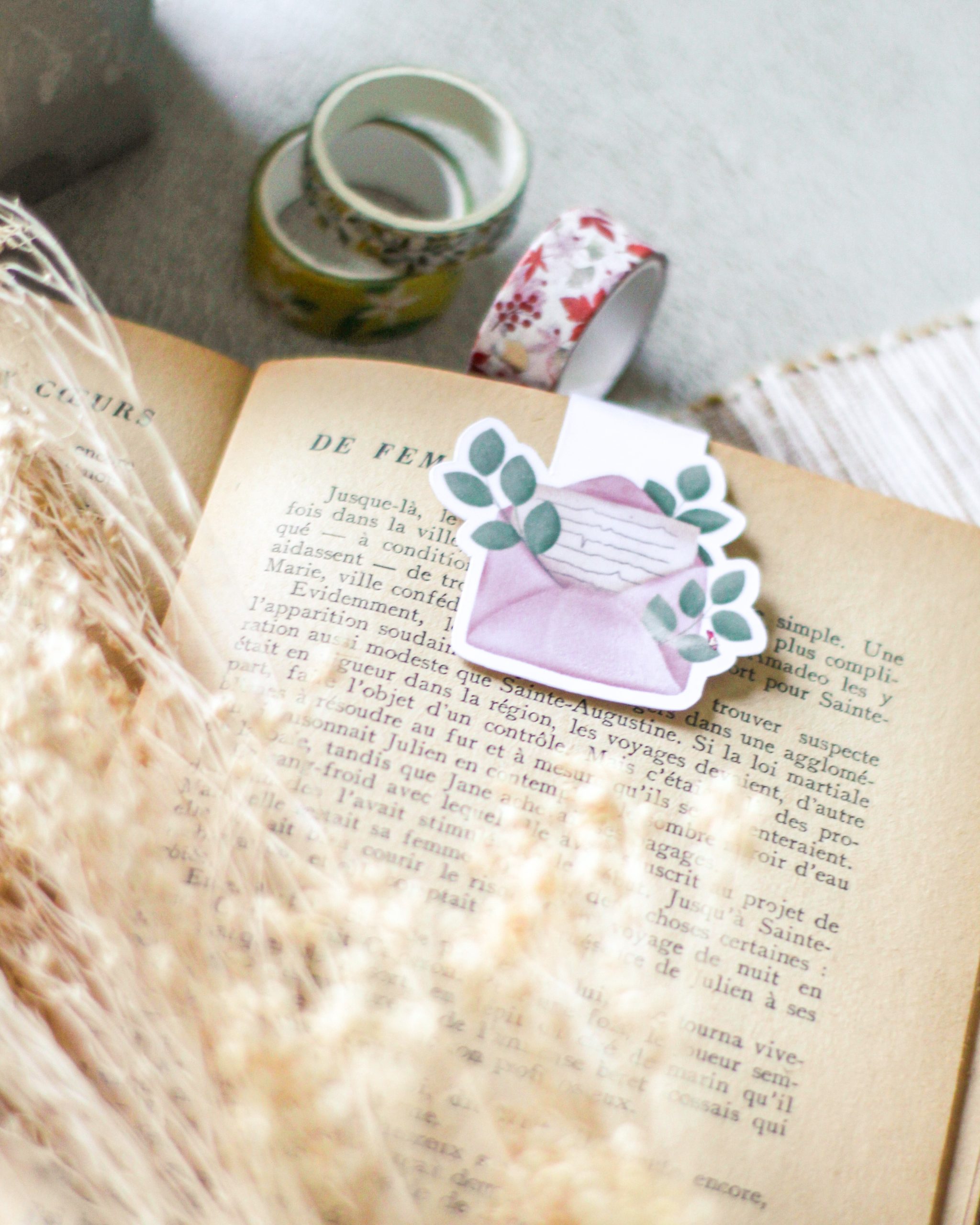 murmures-de-papier-marque-pages-allez-viens-marque-page-magn-tique image 4