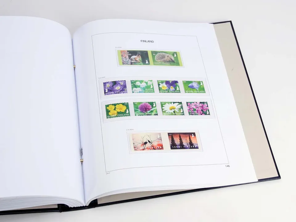 davo-luxe-finlande-2020-pages-suppl-ment-timbres-170g image 1