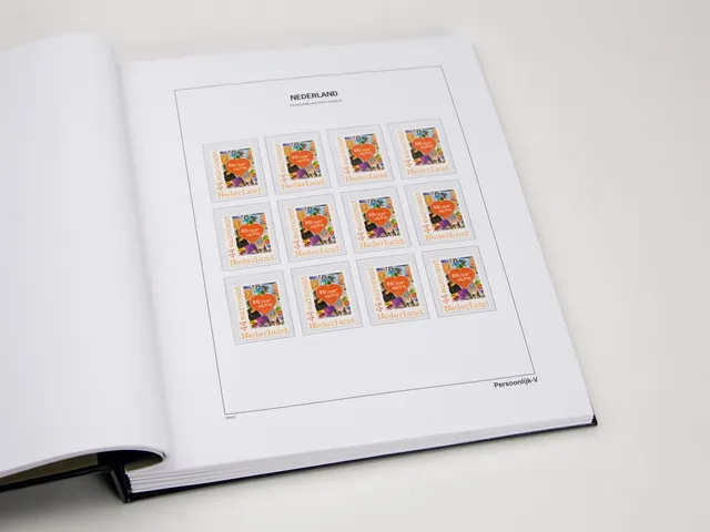 davo-luxe-feuilles-pays-bas-timbres-personnalis-s-pv-x5 image 1