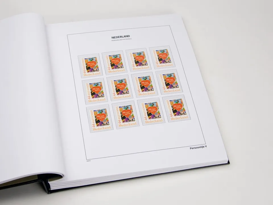 davo-luxe-feuilles-pays-bas-timbres-personnalis-s-pv-x5 image 1