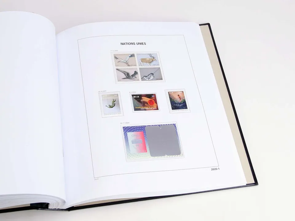 davo-luxe-suisse-uno-2020-feuilles-compl-ment-album-timbres image 1