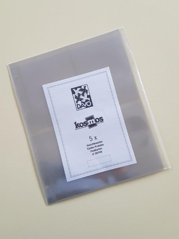 davo-kosmos-chemises-cartes-postales-lot-de-5 image 1