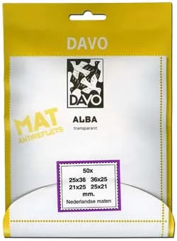 davo-alba-bandes-timbres-pays-bas-4x50-pi-ces-transparent image 1