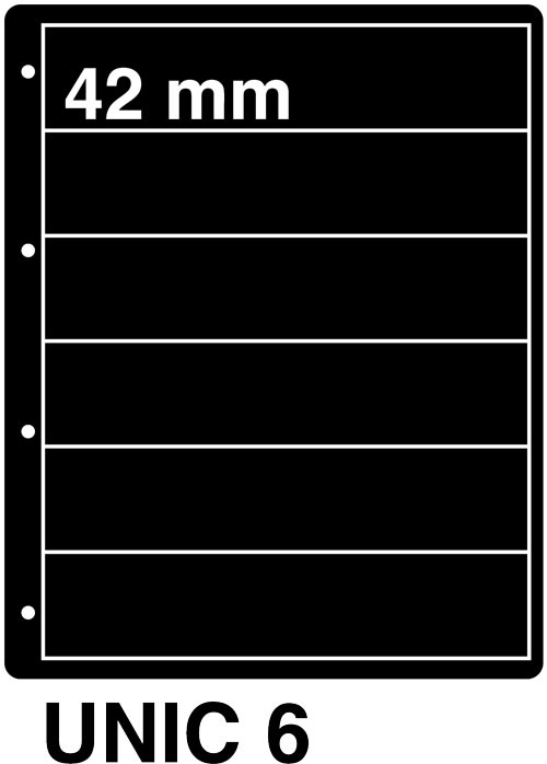 davo-kosmos-feuilles-noires-unic-6-lot-de-5-pour-timbres image 1