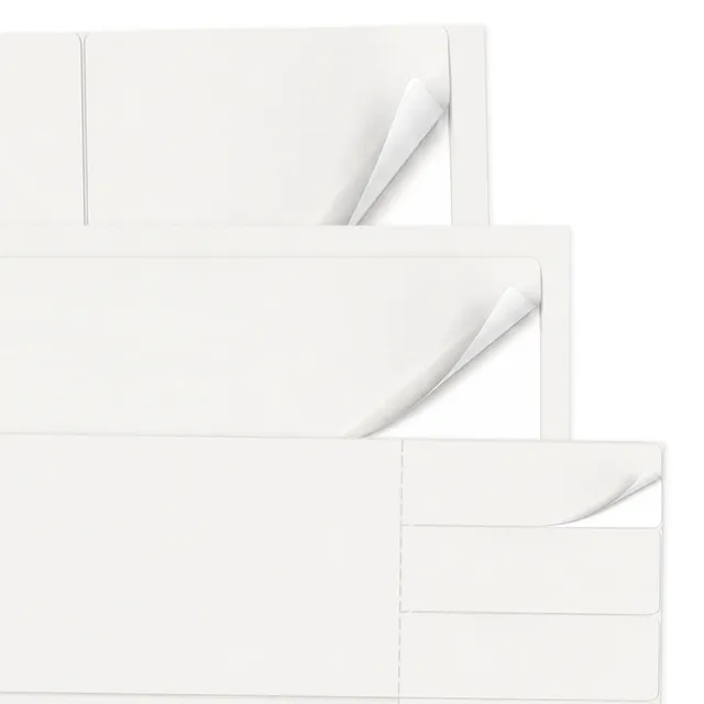 enveloppes-france-tiquettes-adh-sives-blanches-l-lot-100-feuilles-autocollant image 1