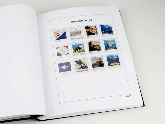 davo-luxe-caribisch-2016-feuilles-album-timbres-papier-170g image 1