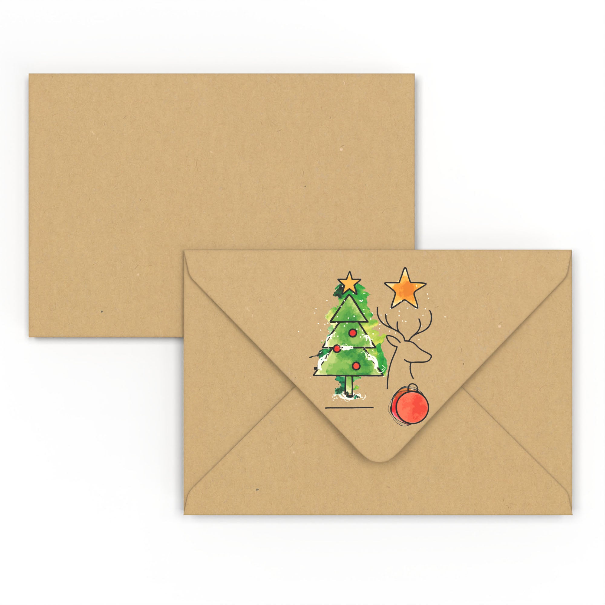 enveloppes-france-v-nements-no-l-sapin-rouge-114x162-c6 image 4