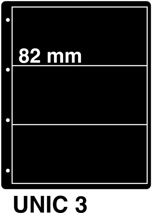 davo-kosmos-unic-3-feuilles-classement-noires-x5 image 1