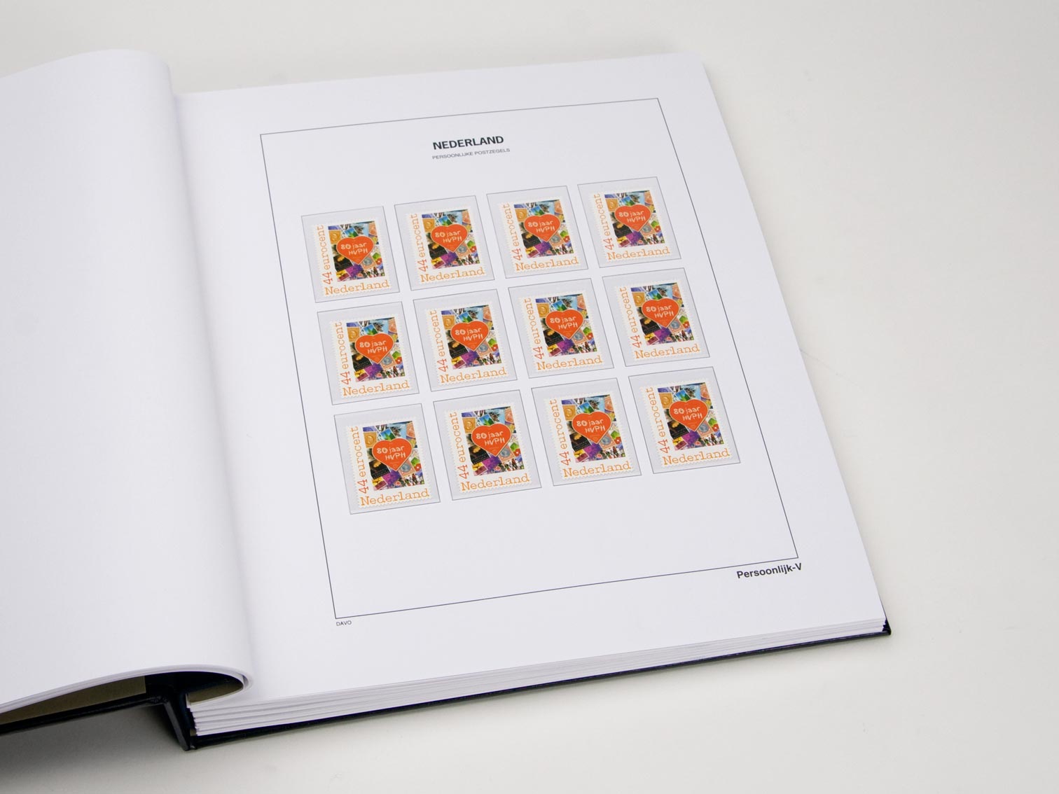 davo-luxe-feuilles-pays-bas-timbres-personnalis-s-pv-x5 image 1
