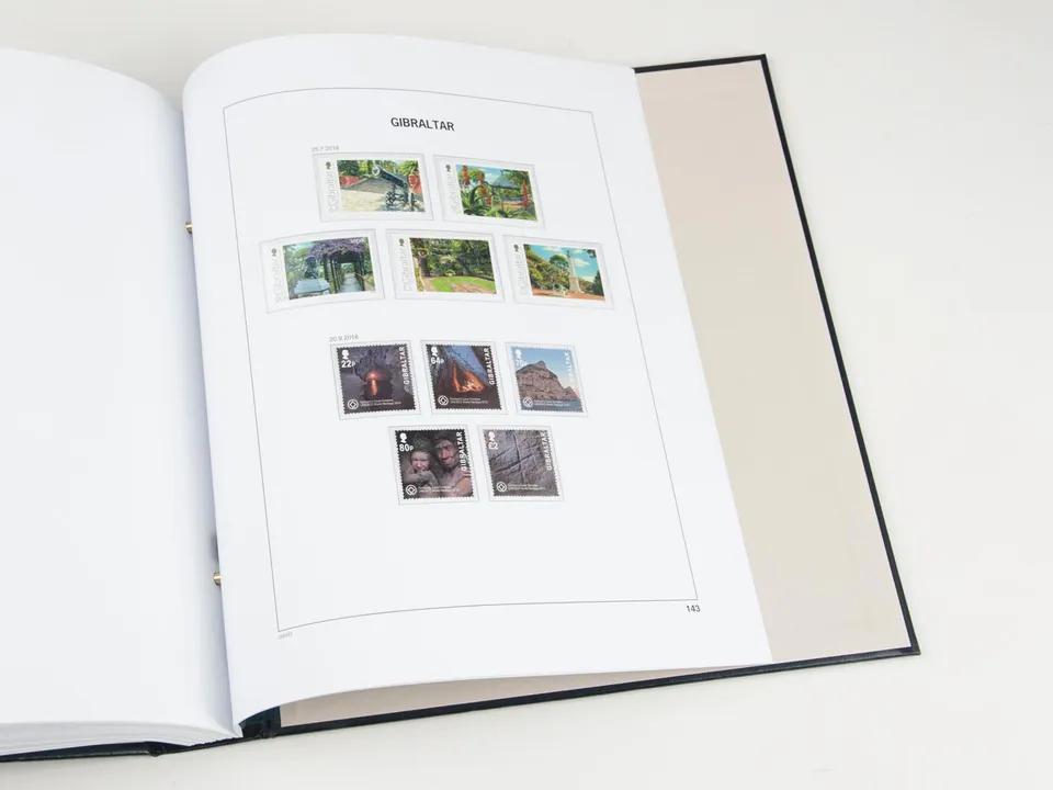 davo-luxe-gibraltar-2016-pages-album-timbres-170g image 1