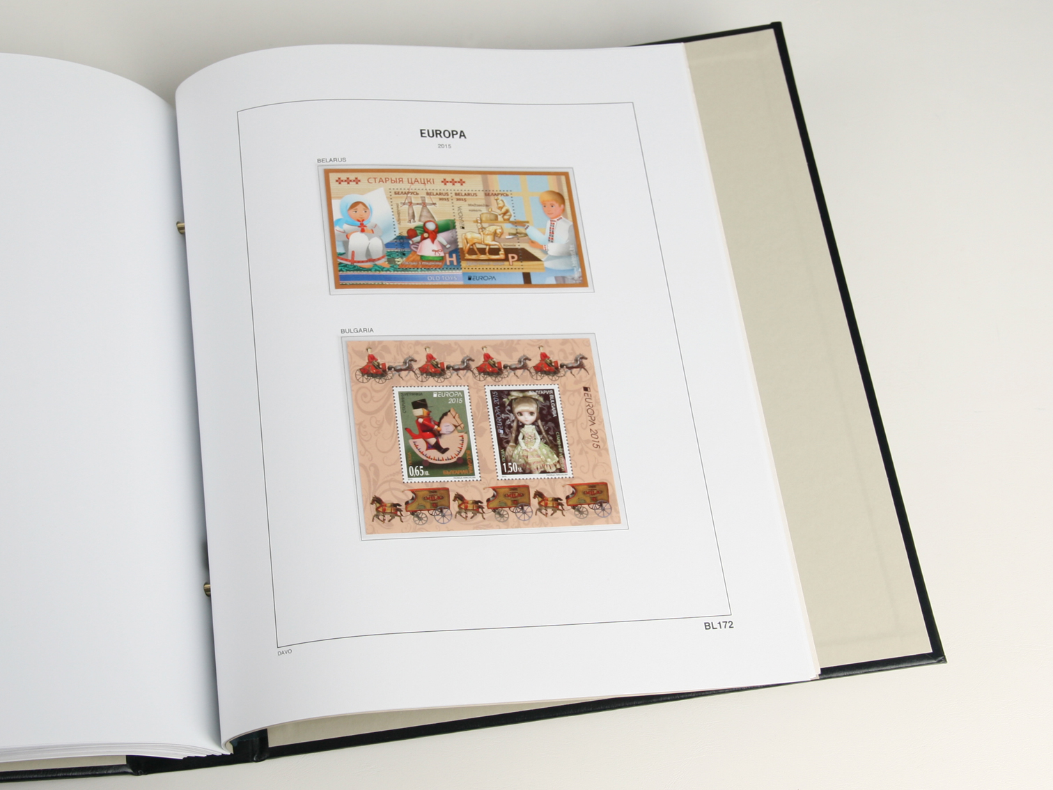 davo-luxe-europa-blocs-2025-pages-album-timbres-170g image 1