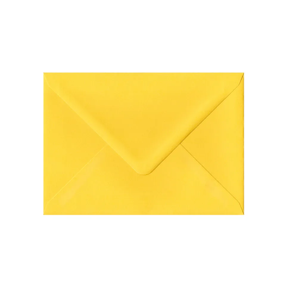 enveloppes-france-color-es-jaune-enveloppe-133x184-mm-rabat-pointu image 1