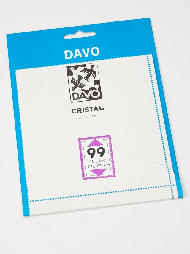 davo-mounts-c99-bandes-cristal-103x103-mm-10-pces-fond-transparent image 1