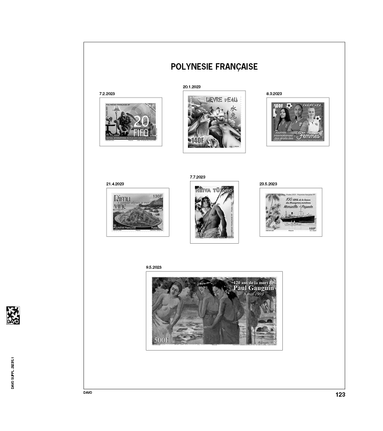 davo-luxe-feuillets-polyn-sie-fran-aise-2023-suppl-ment image 1