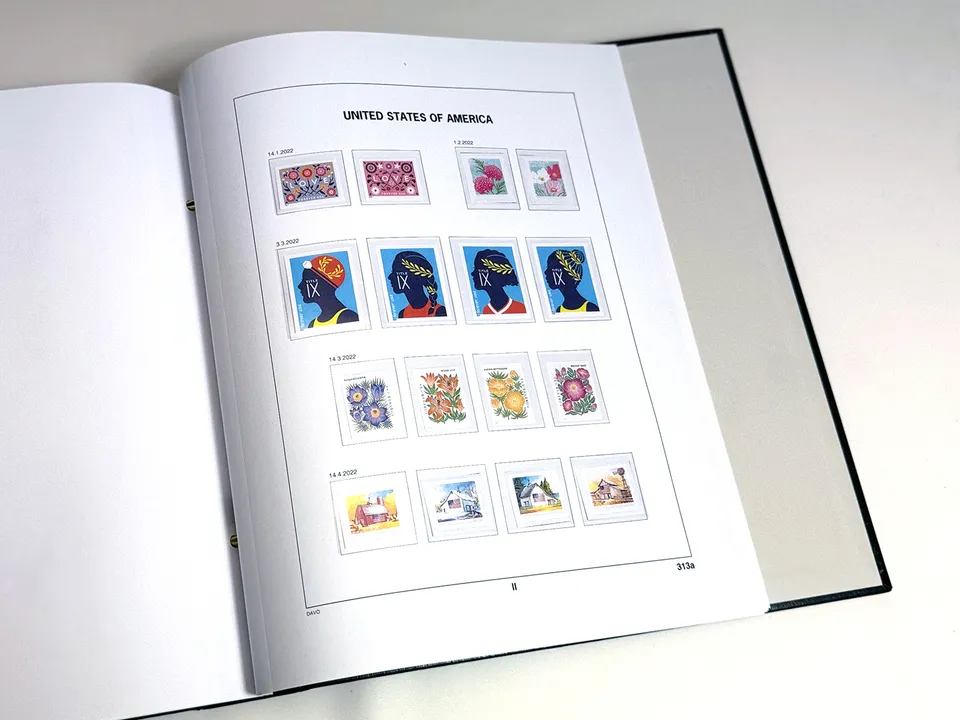 davo-luxe-usa-extra-2022-pages-d-album-timbres image 1