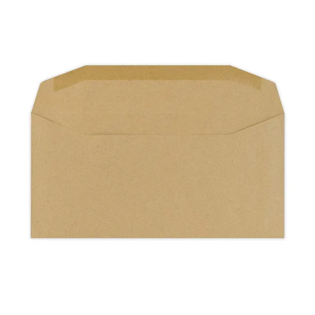 enveloppes-papier-manille-110x220-mm-dl-enveloppe-kraft image 1