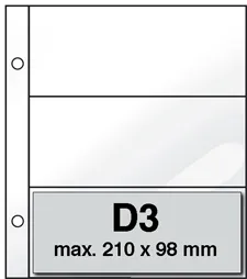 davo-d3-pochettes-a4-album-timbres-lot-de-10 image 1