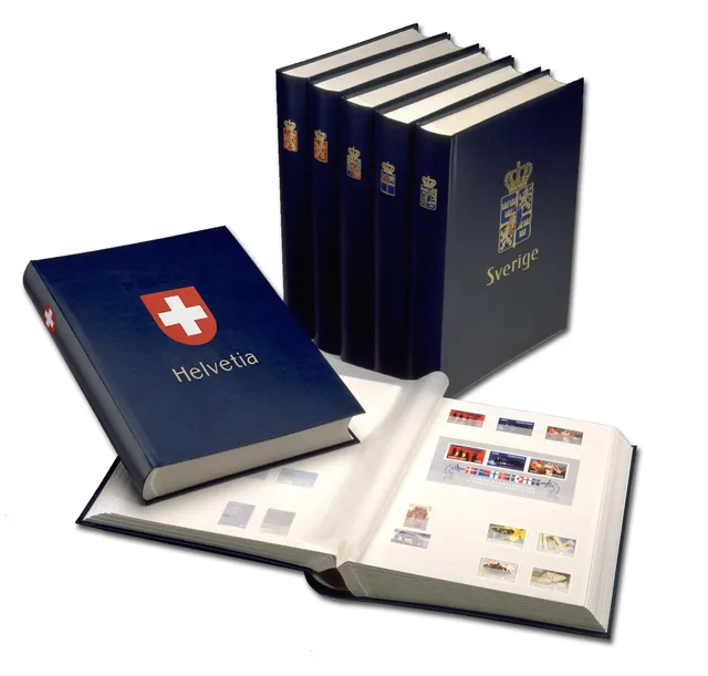 davo-g-carnet-timbres-suisse-bleu-blason-doubles image 1