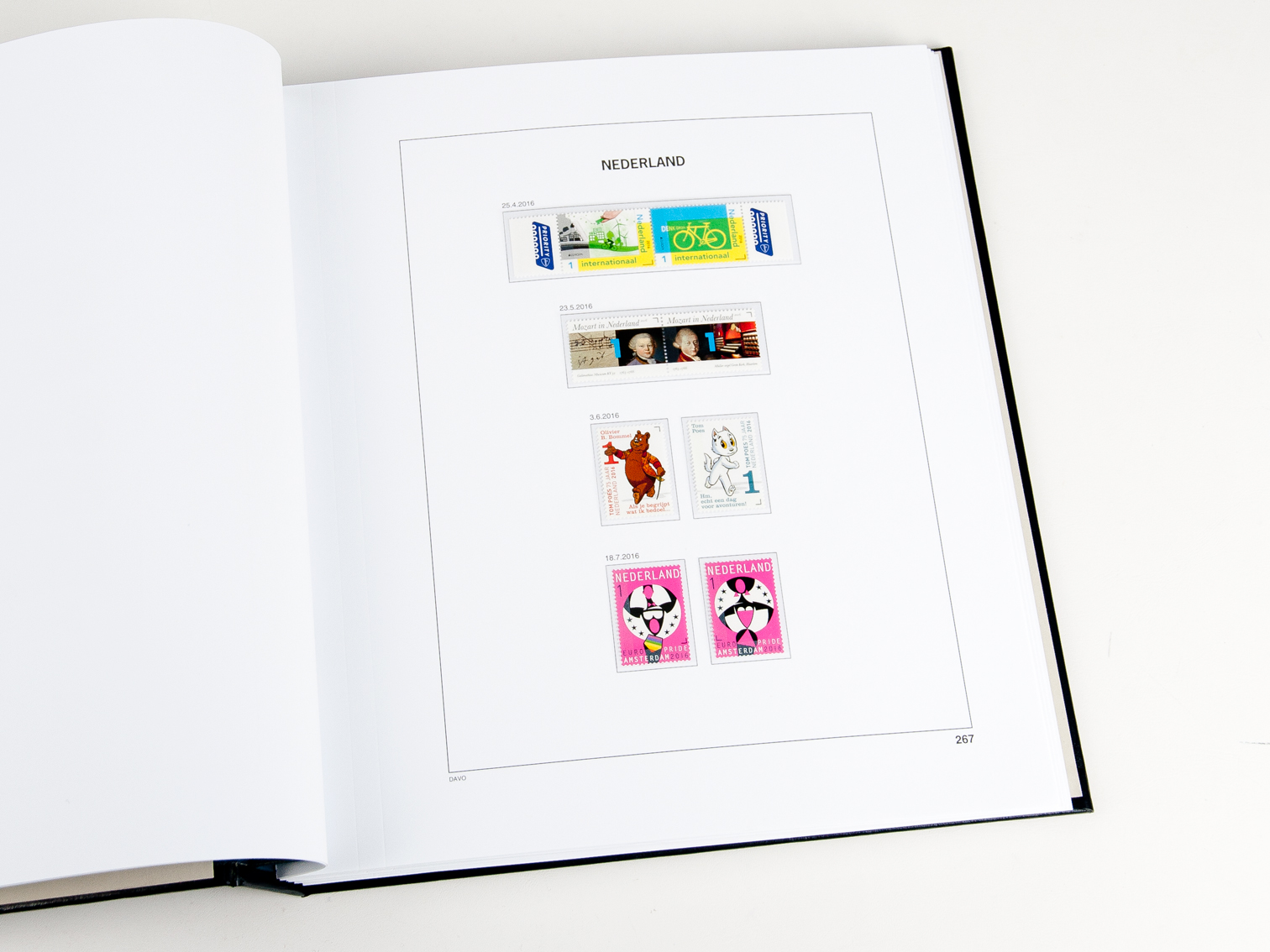 davo-luxe-nederland-2026-pages-suppl-ment-timbres-pays-bas-170g image 1
