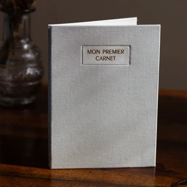 forme-contre-forme-carnet-de-naissance-b-b-tendresse-reliure-singer image 1