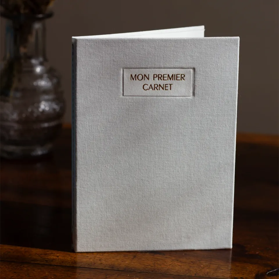 forme-contre-forme-carnet-de-naissance-b-b-tendresse-reliure-singer image 1