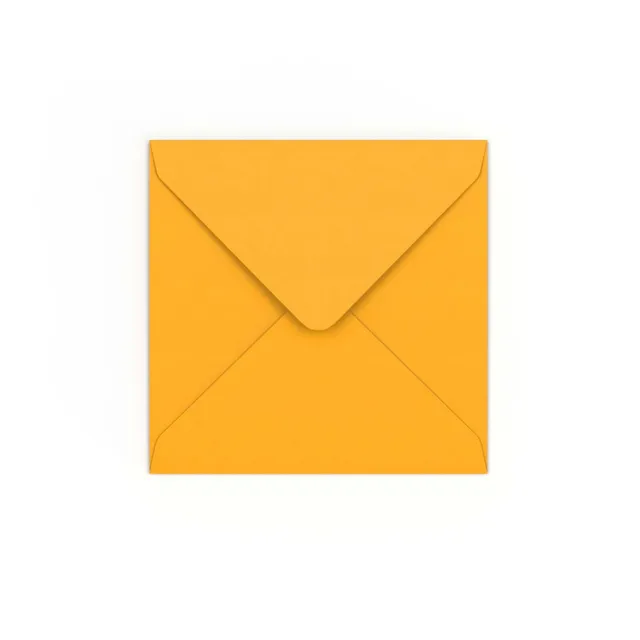 enveloppes-france-color-es-130x130-mm-enveloppe-jaune-fonc-120g image 1
