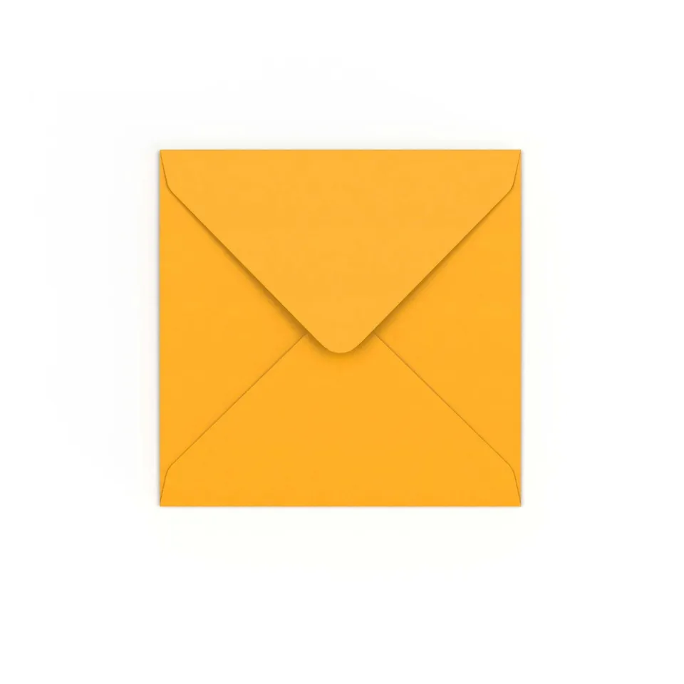 enveloppes-france-color-es-130x130-mm-enveloppe-jaune-fonc-120g image 1