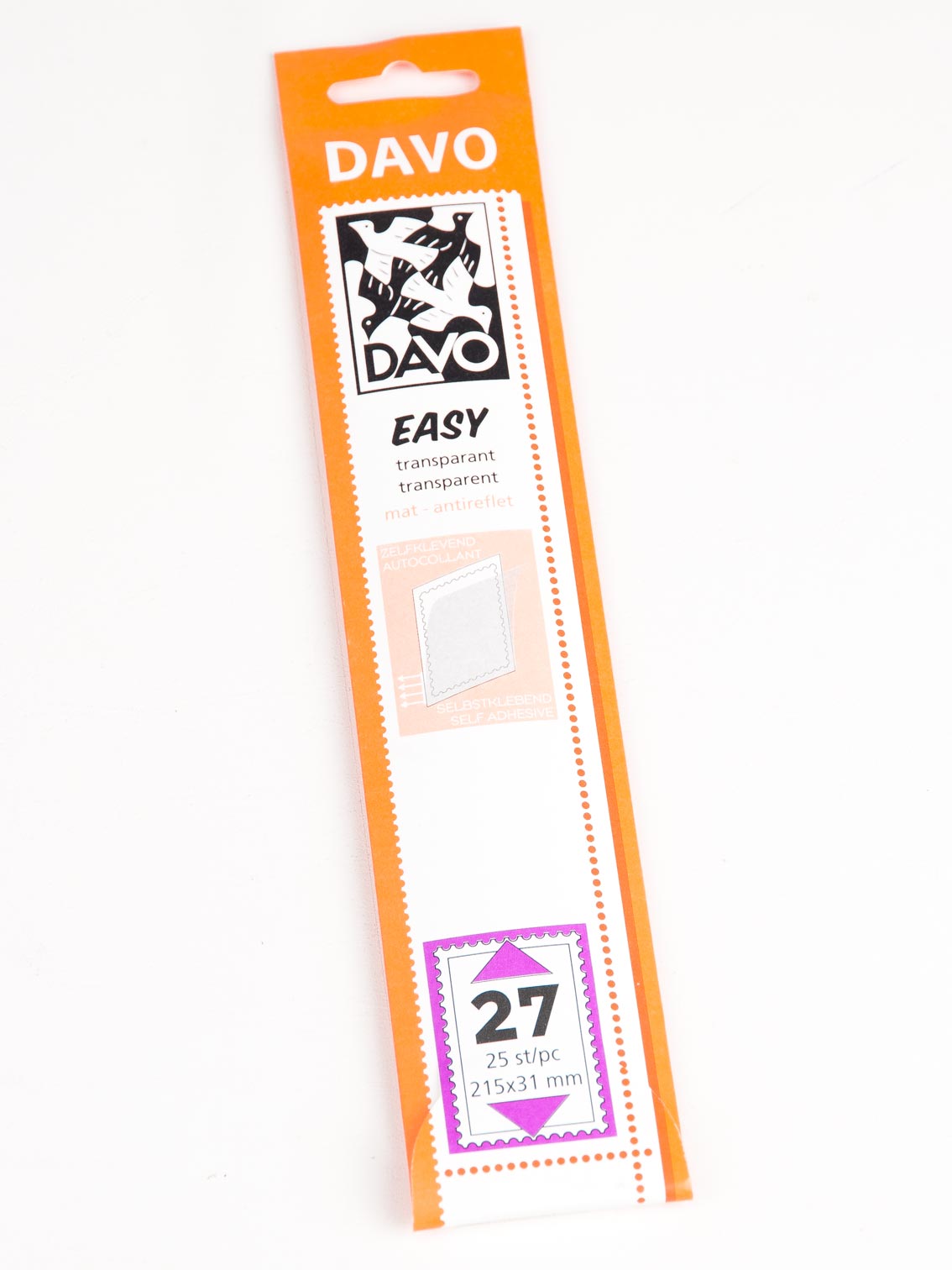 davo-easy-t27-bandes-de-montage-transparentes-215x31-25-pcs image 1