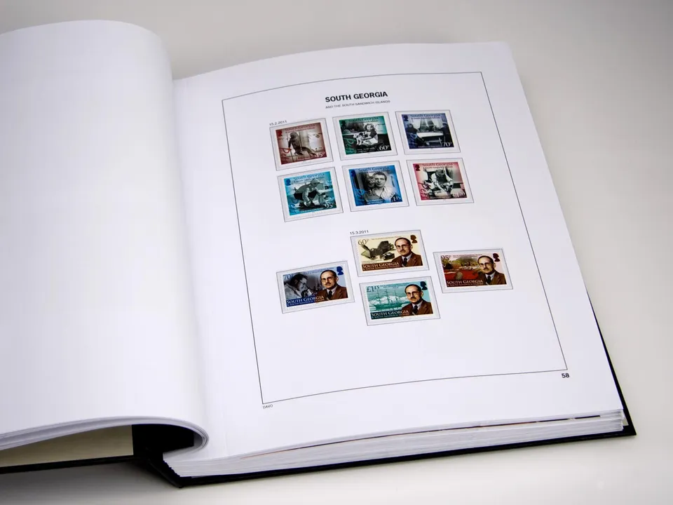 davo-luxe-falkland-dep-2021-pages-album-timbres-170-g image 1